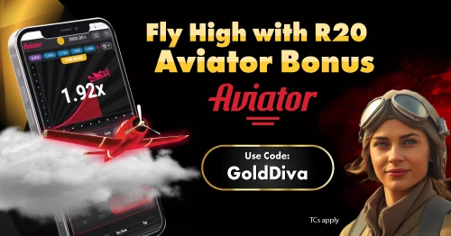 Aviator R20 Bonus- GoldDiva