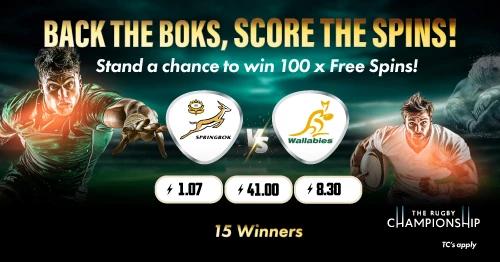Bet on the Boks, Spin the Slots