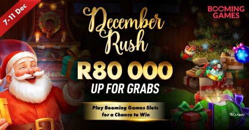December Rush with Booming Games
