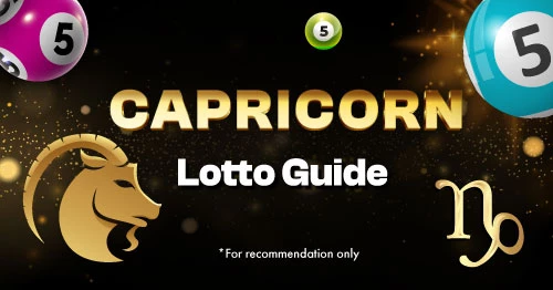 Capricorn, Lotto Guide!